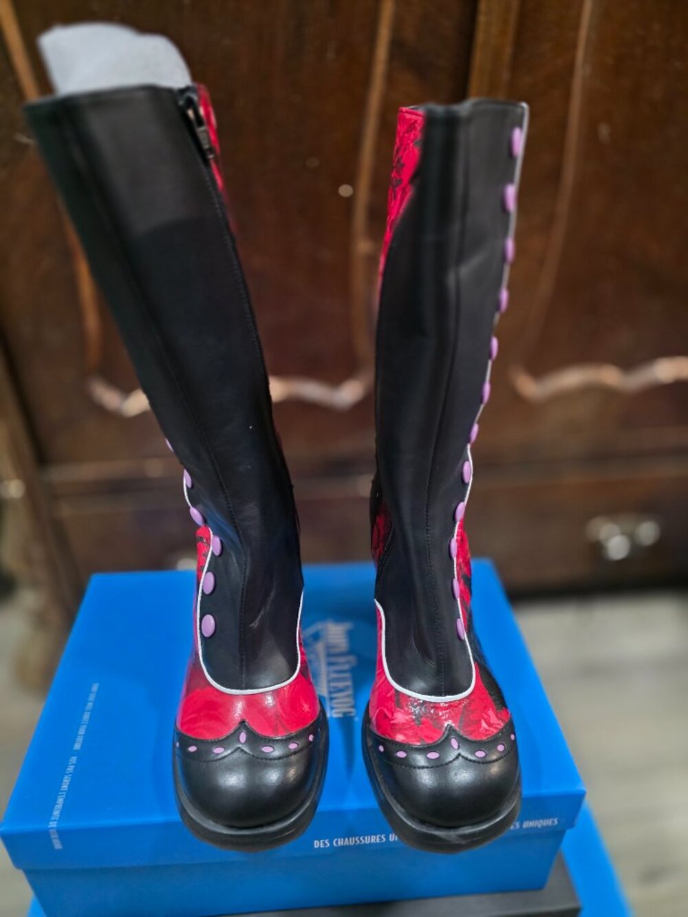 John Fluevog Mini Babycakes size 6 - Picture 2 of 4